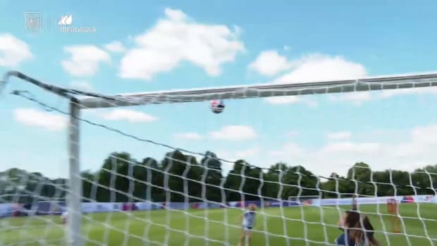 Spain Women players love firing into the top corner during training